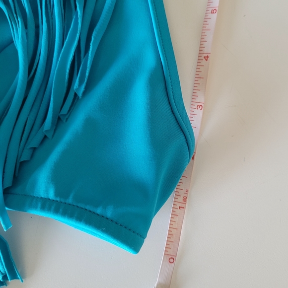Venus Fringed Halter Bikini Top - Picture 6 of 8